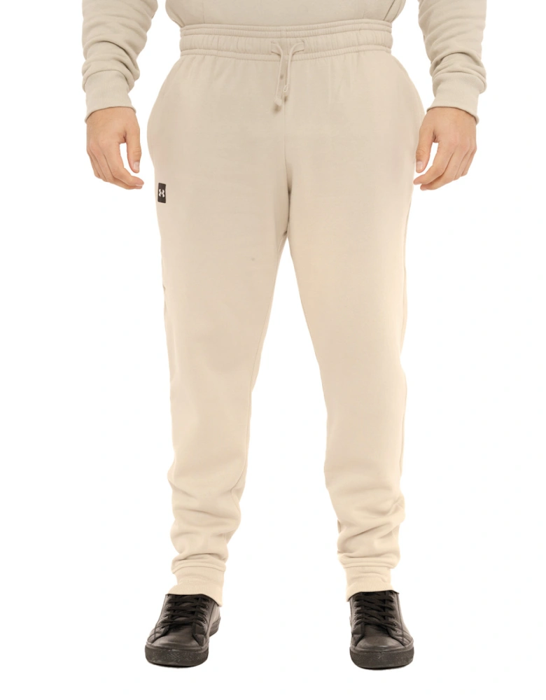 Mens Rival Fleece Joggers (Khaki)