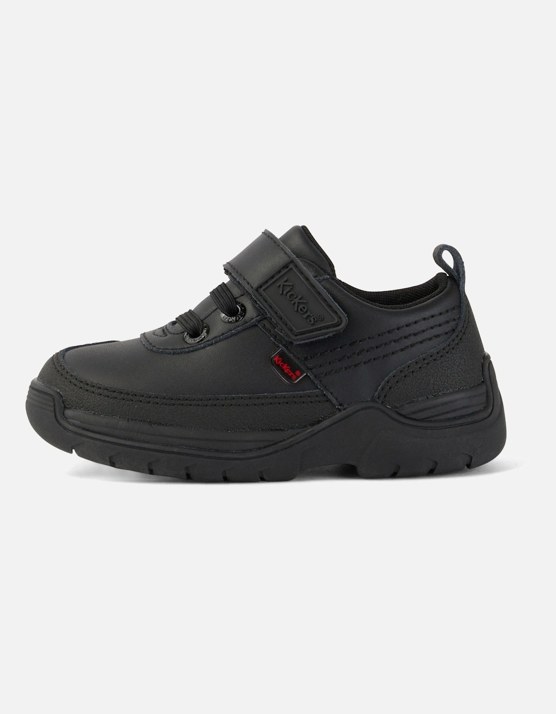 Infants Stomper Low Shoes (Black), 7 of 6