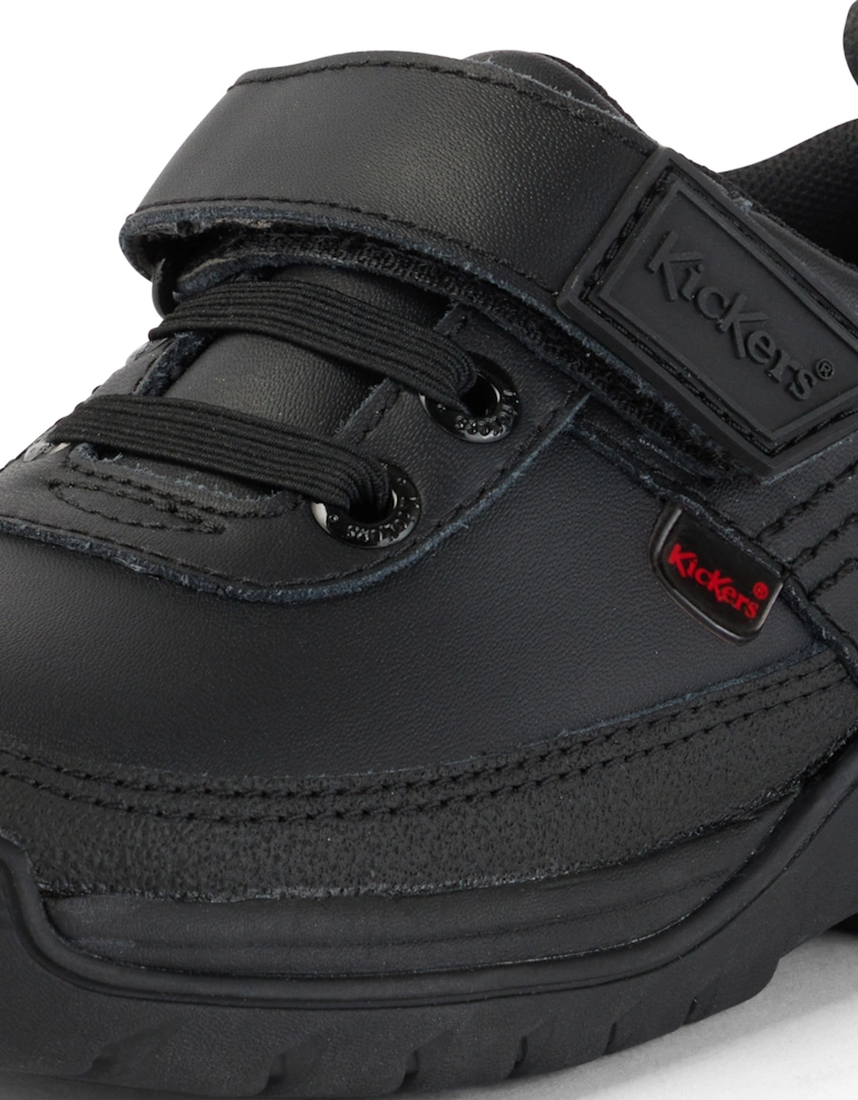 Infants Stomper Low Shoes (Black)