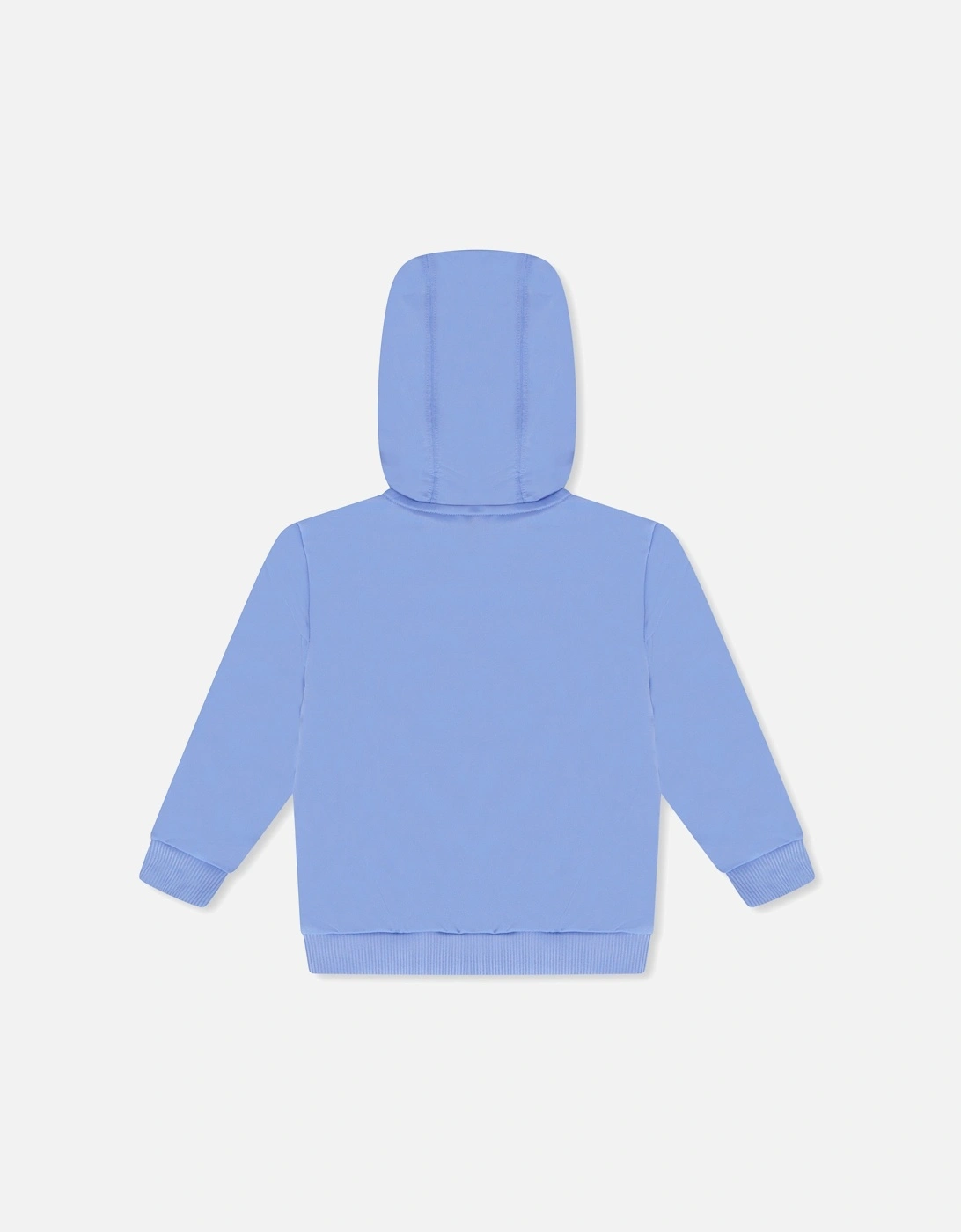 Juniors Shiny Hooded Tracksuit (Blue)