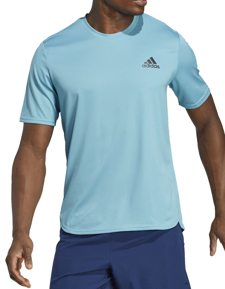 Mens D4M Training T-Shirt (Blue)