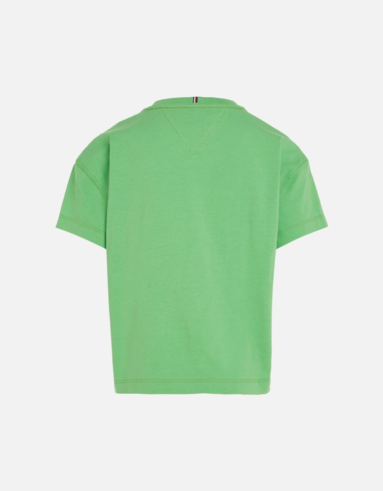 Girls Timeless T-Shirt (Lime Green)