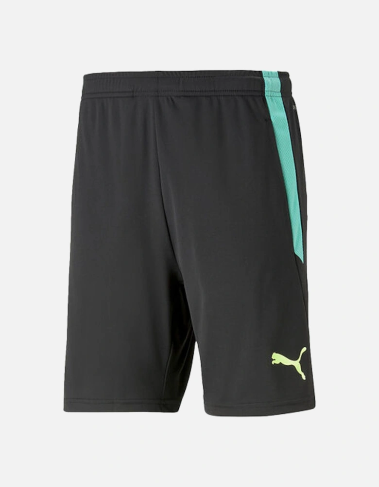 Youths Team Liga Shorts (Black/Yellow)