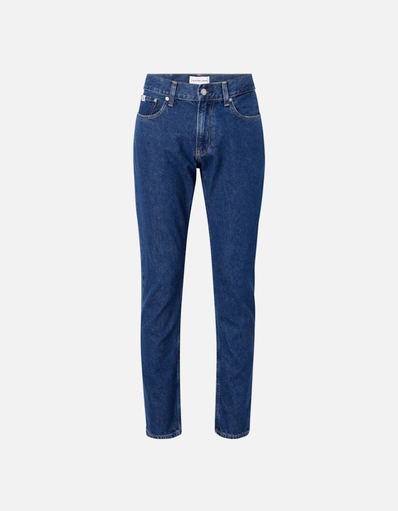 Mens Authentic Straight Leg Jeans (Blue)