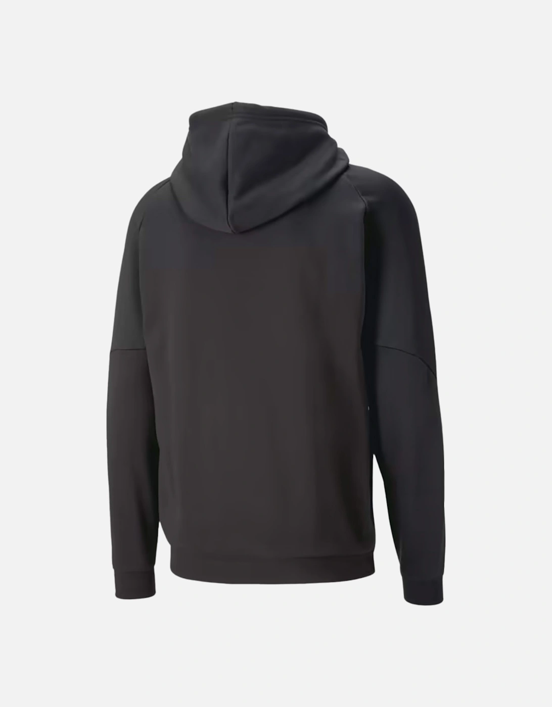 Mens Tech Fleece Lined Hoodie (Black)