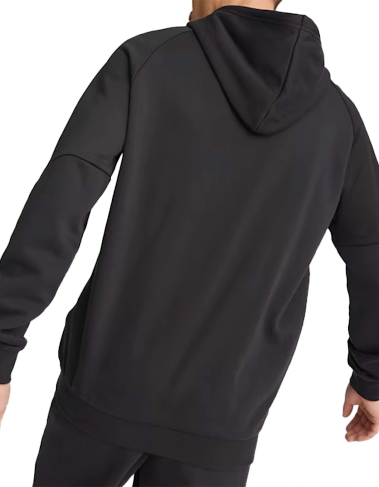 Mens Tech Fleece Lined Hoodie (Black)