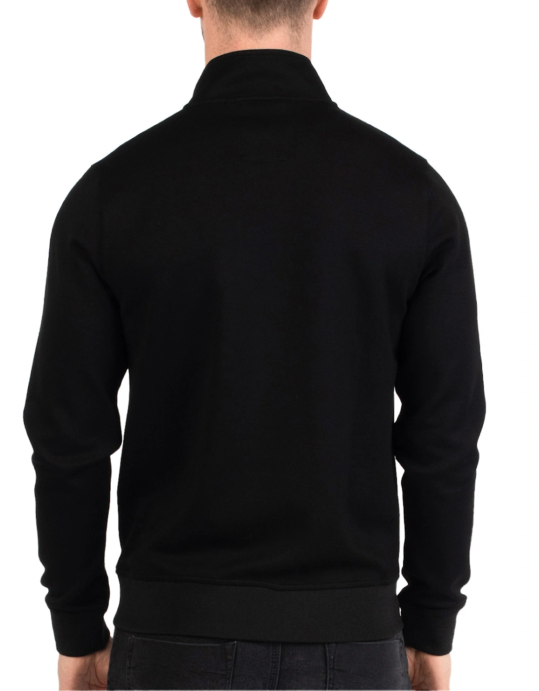 Luke Mens Full Hardy Zip Sweatshirt (Black)