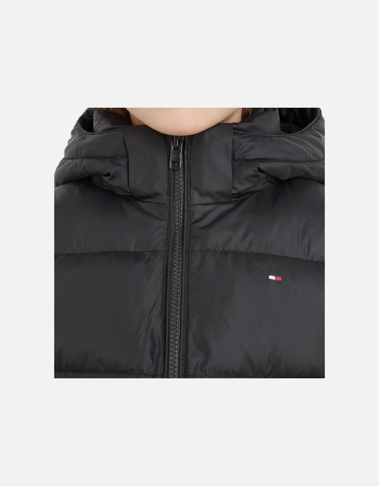 Juniors Essential Down Jacket (Black)