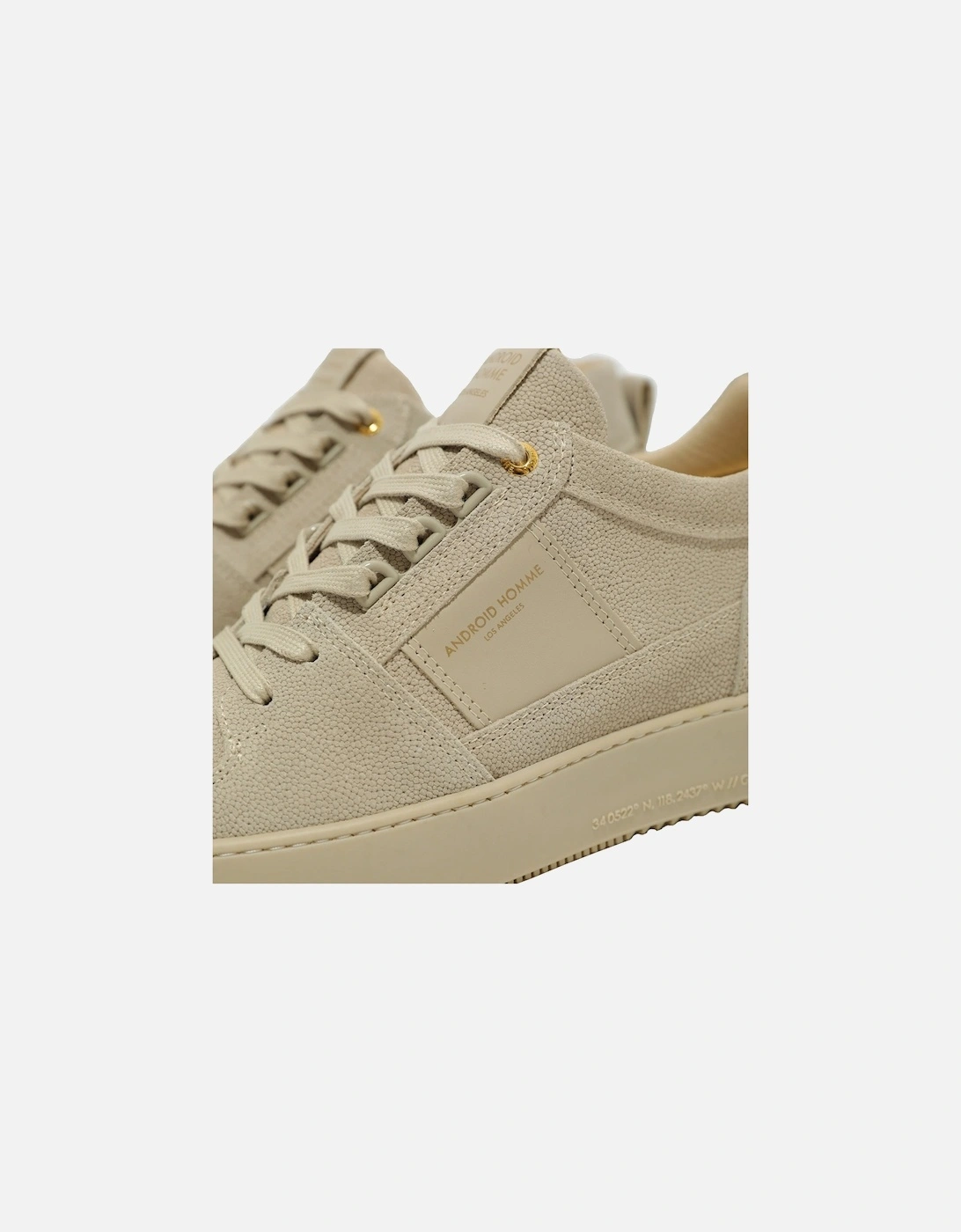 Mens Point Dume Nubuck Trainers (Sand)