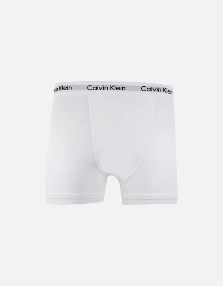 Mens 3 Pack Contrast Band Boxers (Black/Grey/White)