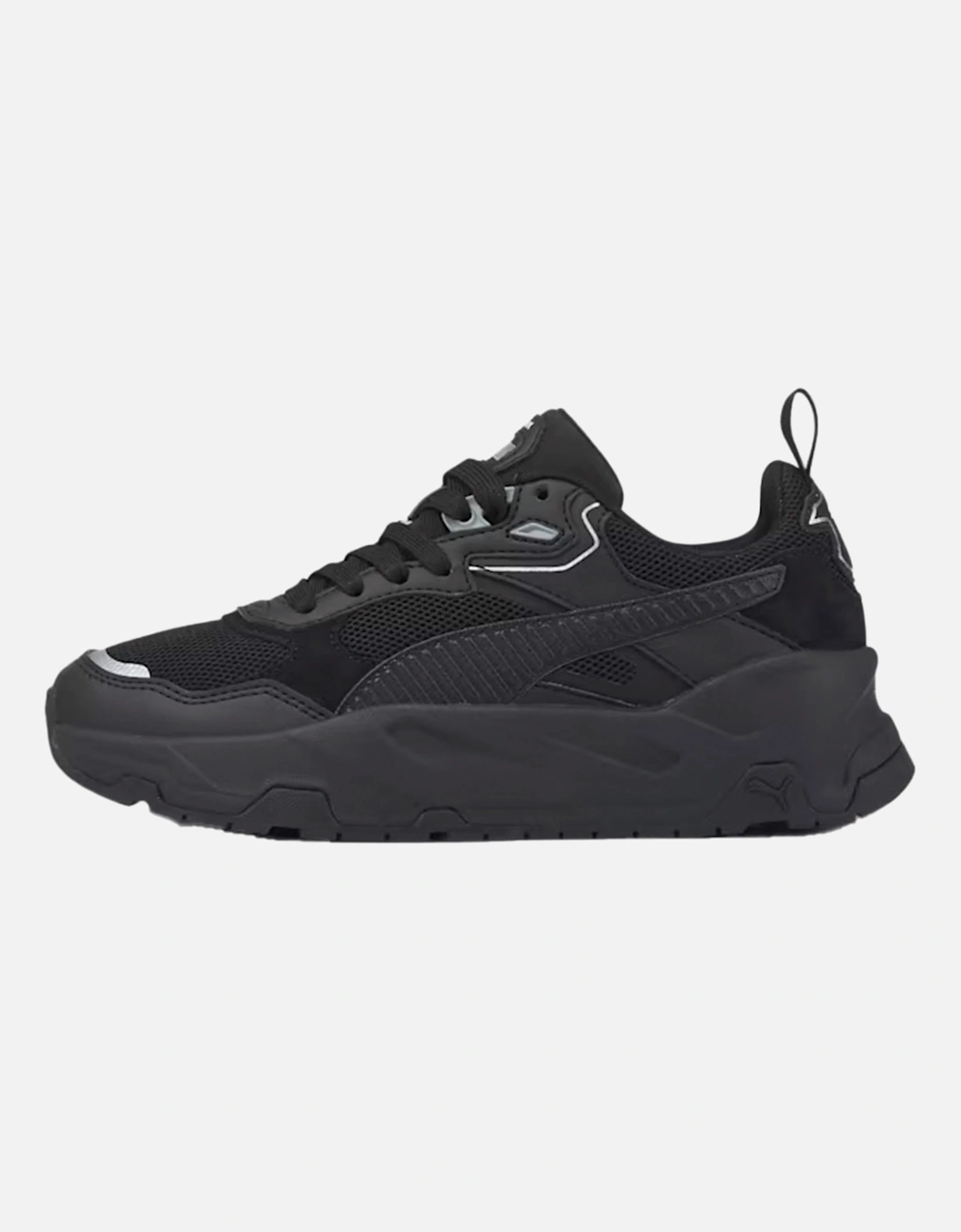 Youths Trinity Trainers (Black), 8 of 7