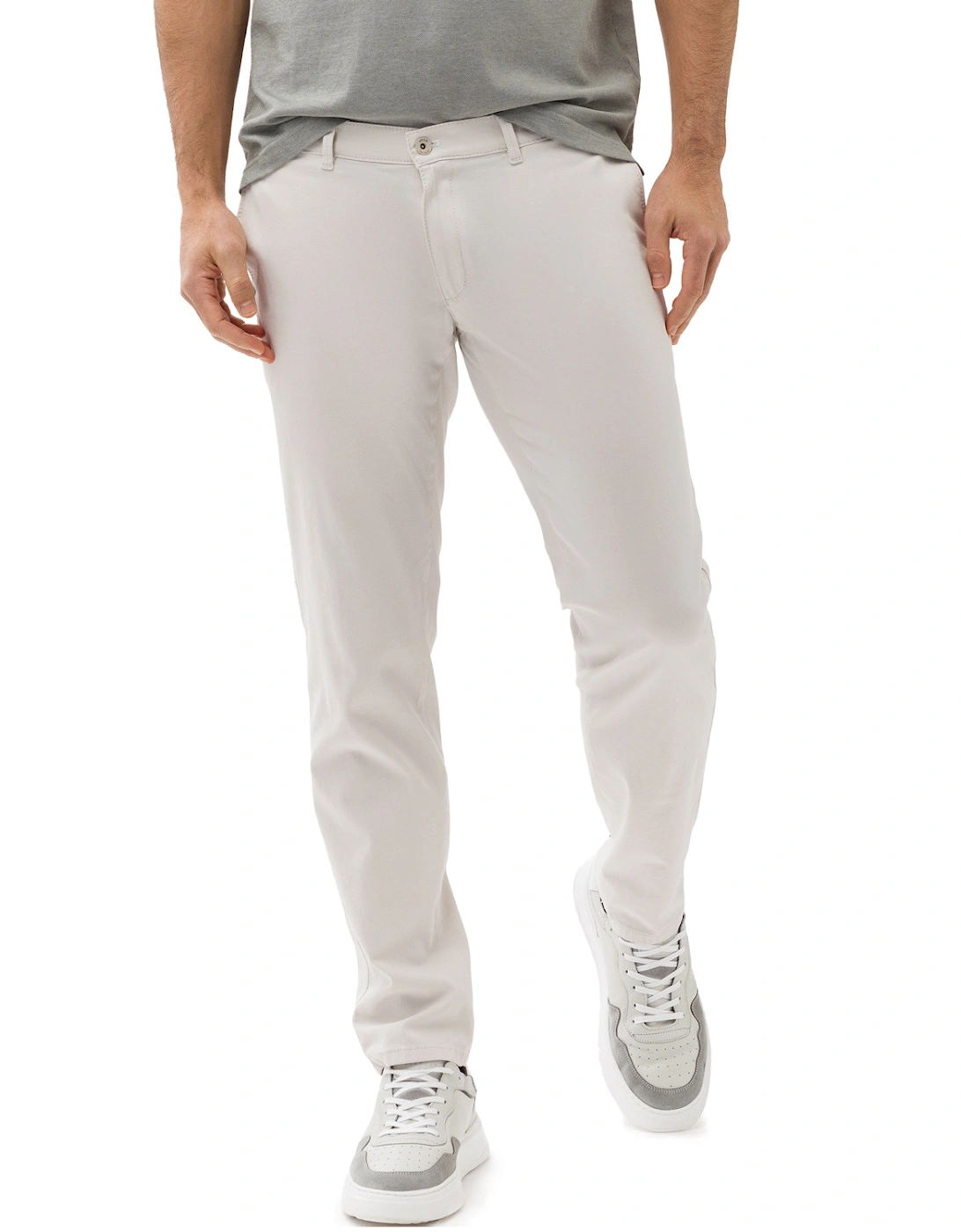 Mens Slim Fit Chino (Grey)