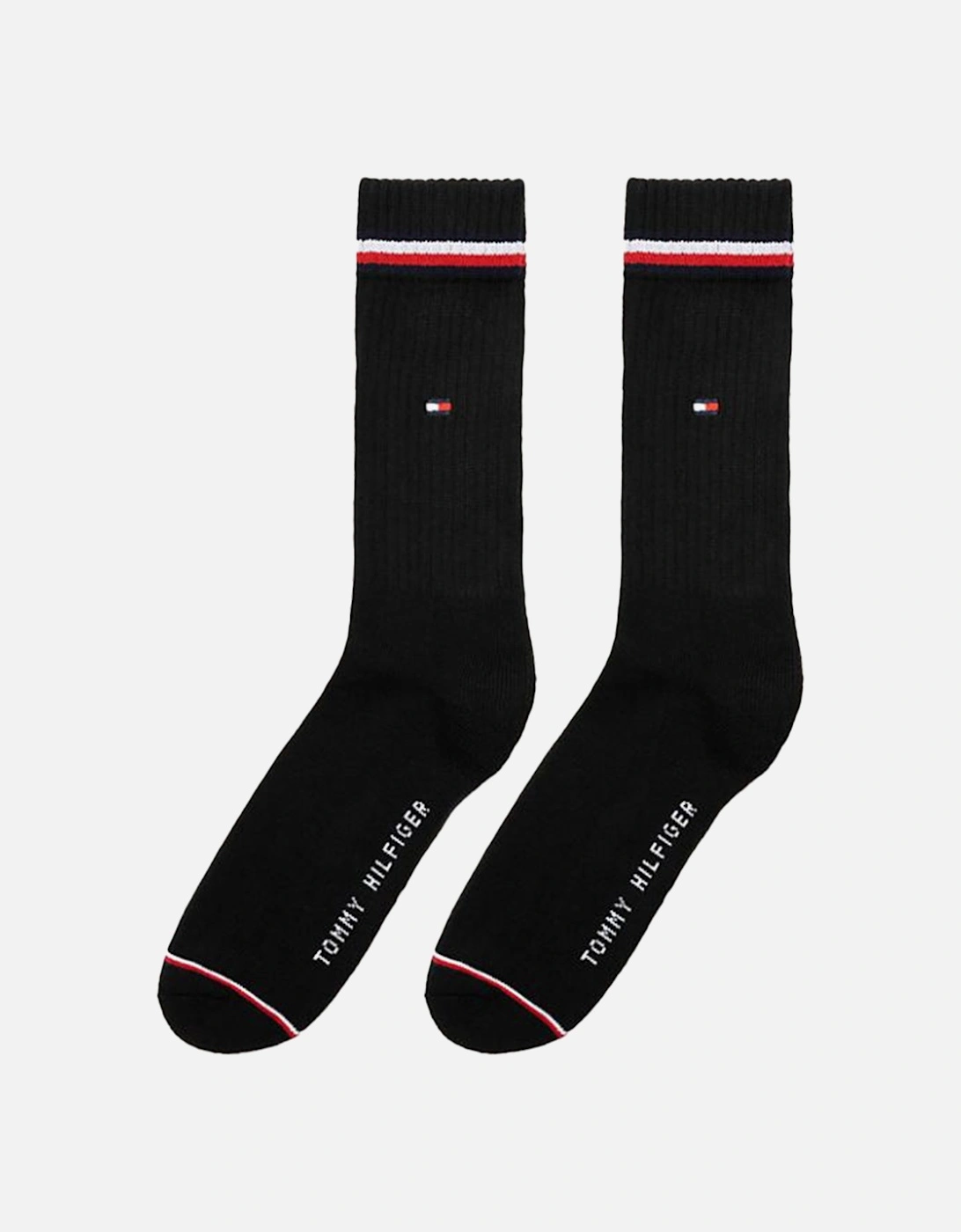 Mens Iconic Socks (Black), 5 of 4