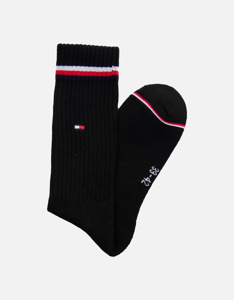 Mens Iconic Socks (Black)