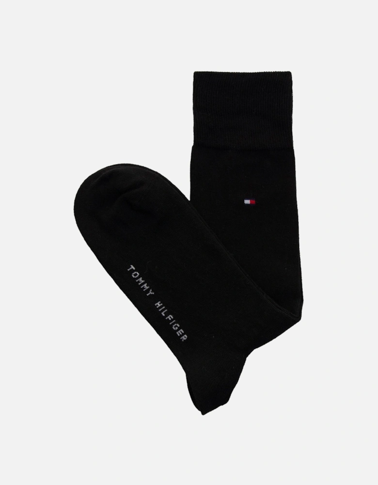 Mens Classic Argyle Socks (Black)