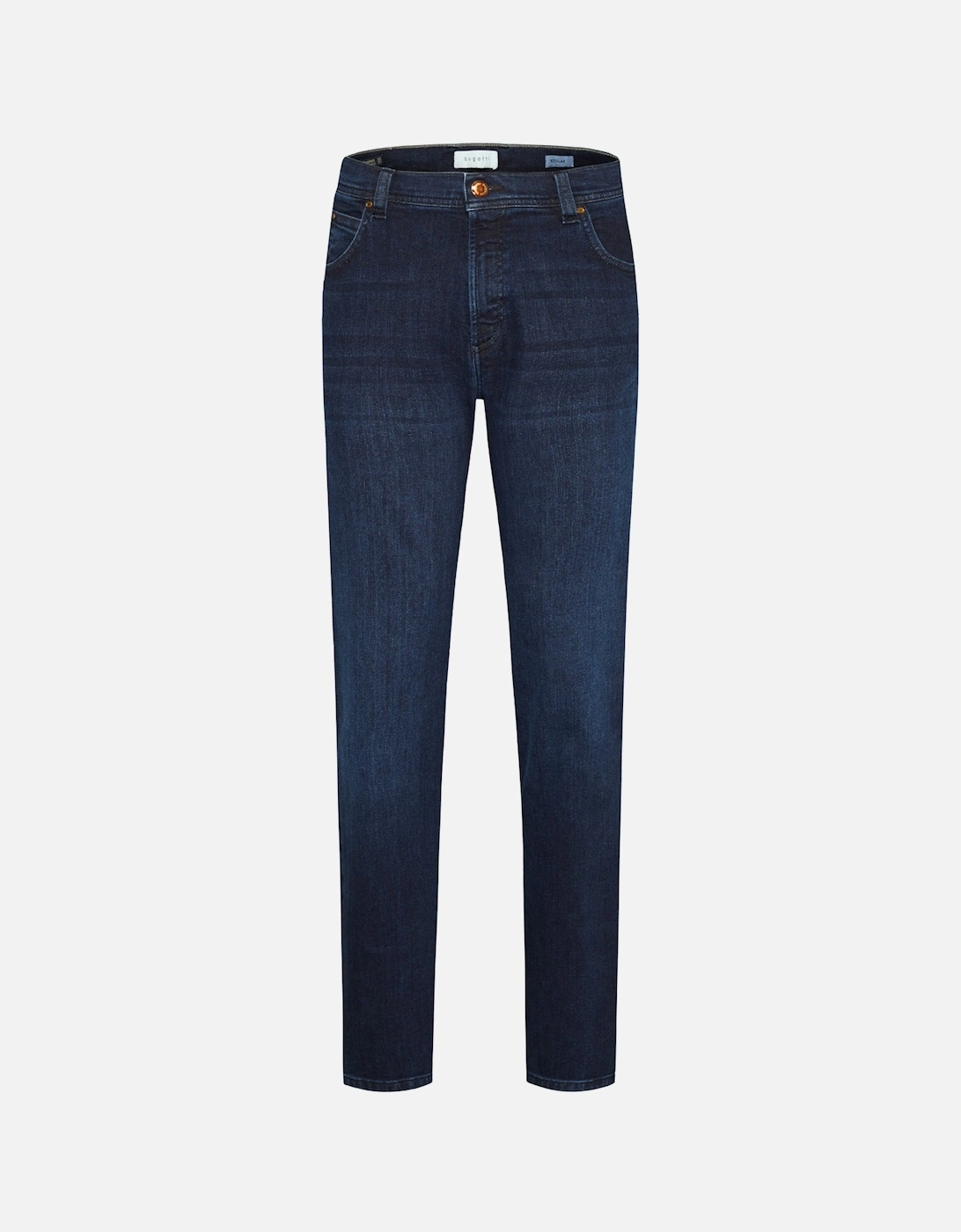 Mens Soft Stretch Italian Denim Jeans (Dark Blue), 5 of 4