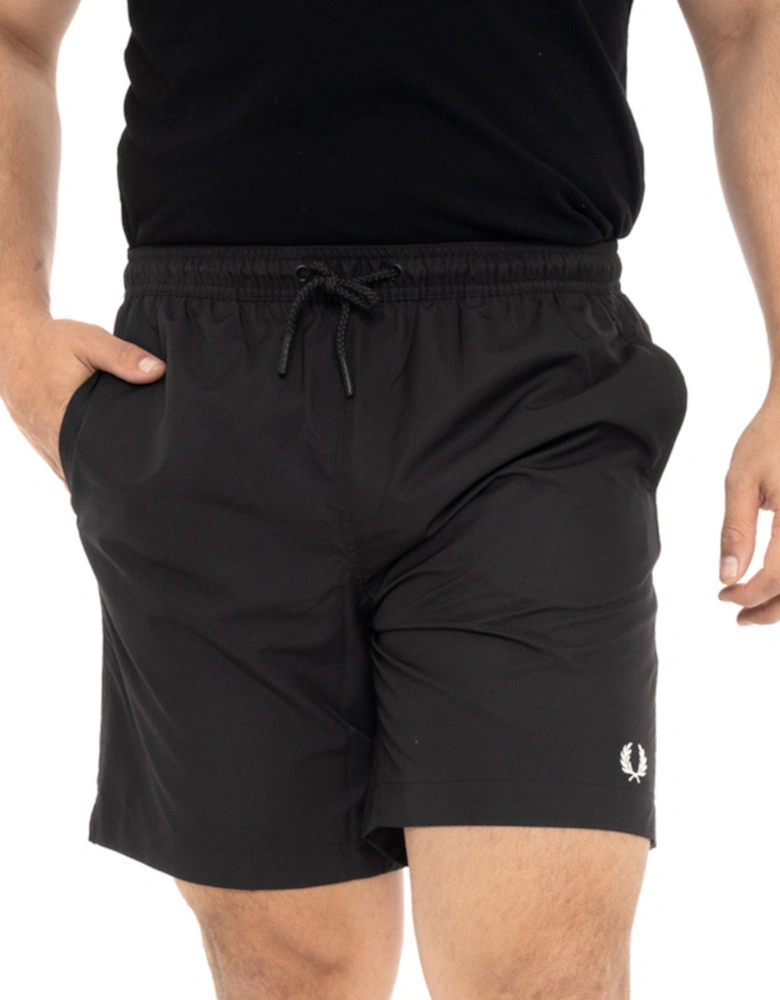 Mens Classic Swim Shorts (Black)