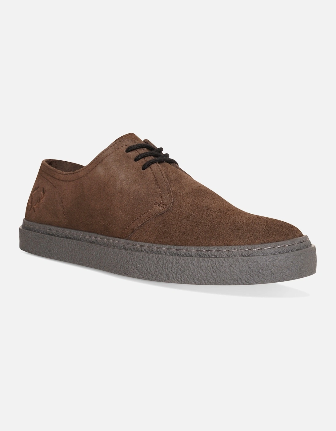 Mens Linden Suede Trainers (Tobacco), 4 of 3