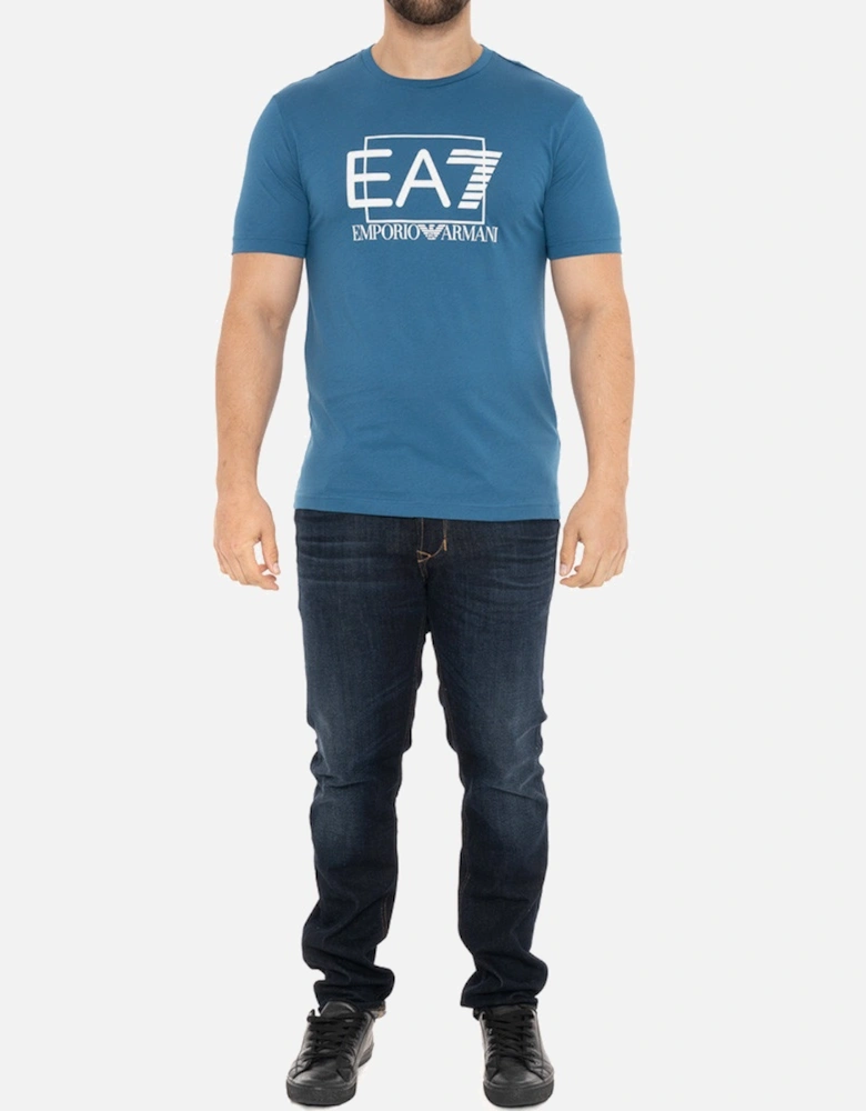 Mens Big Logo T-Shirt (Blue)