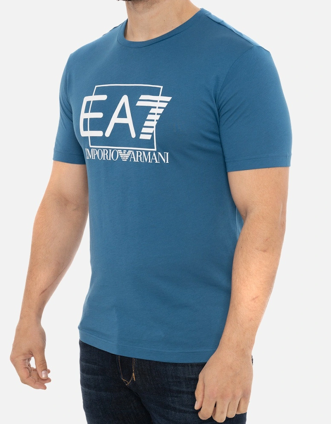 Mens Big Logo T-Shirt (Blue)