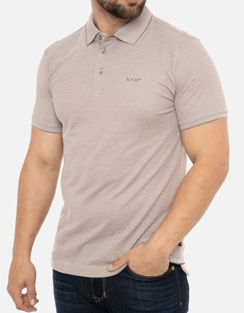 Joop Mens Percy Pima Cotton Polo Shirt (Brown)