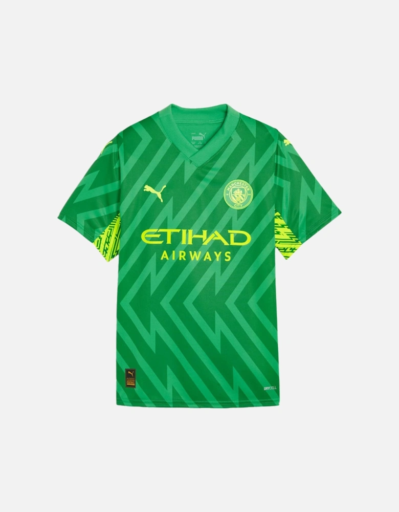 Youths Manchester City Goalkeeper Shirt 2023/24 (Green)