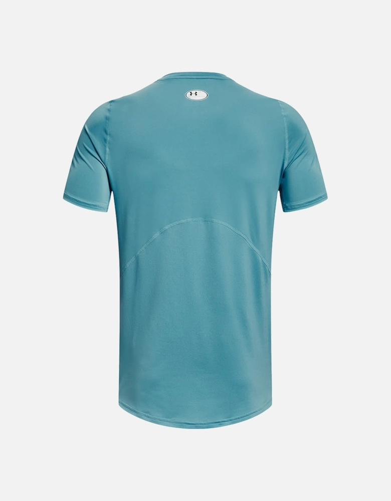 Mens Heat Gear Fitted T-Shirt (Blue)