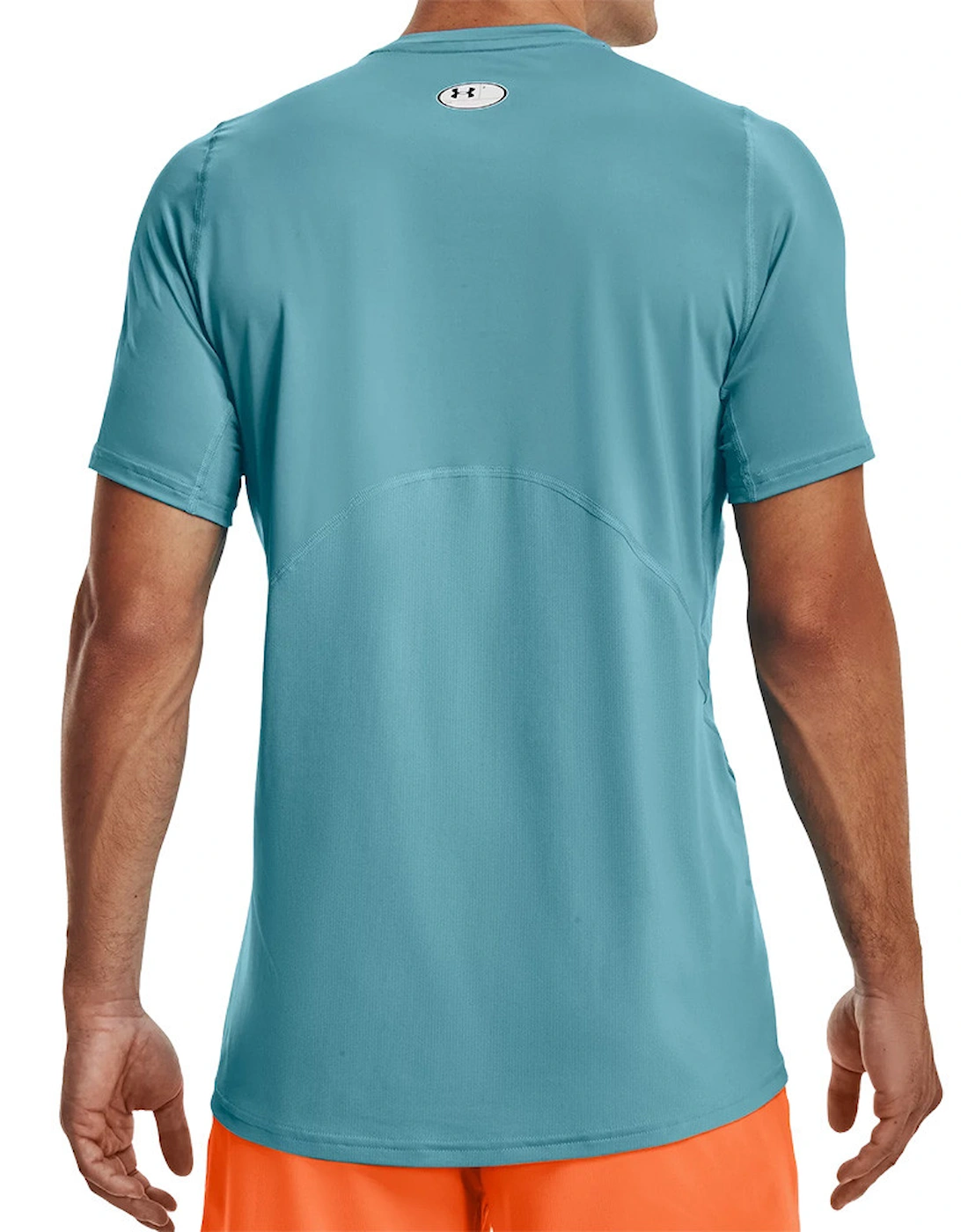 Mens Heat Gear Fitted T-Shirt (Blue)