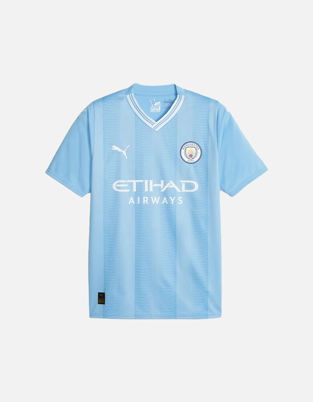 Mens Manchester City Home Shirt 2023/24 (Blue), 6 of 5