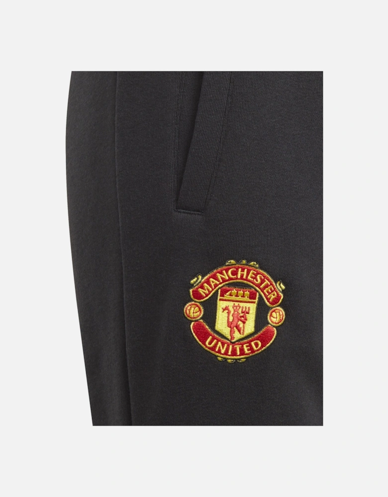 Juniors Manchester United Joggers (Black)