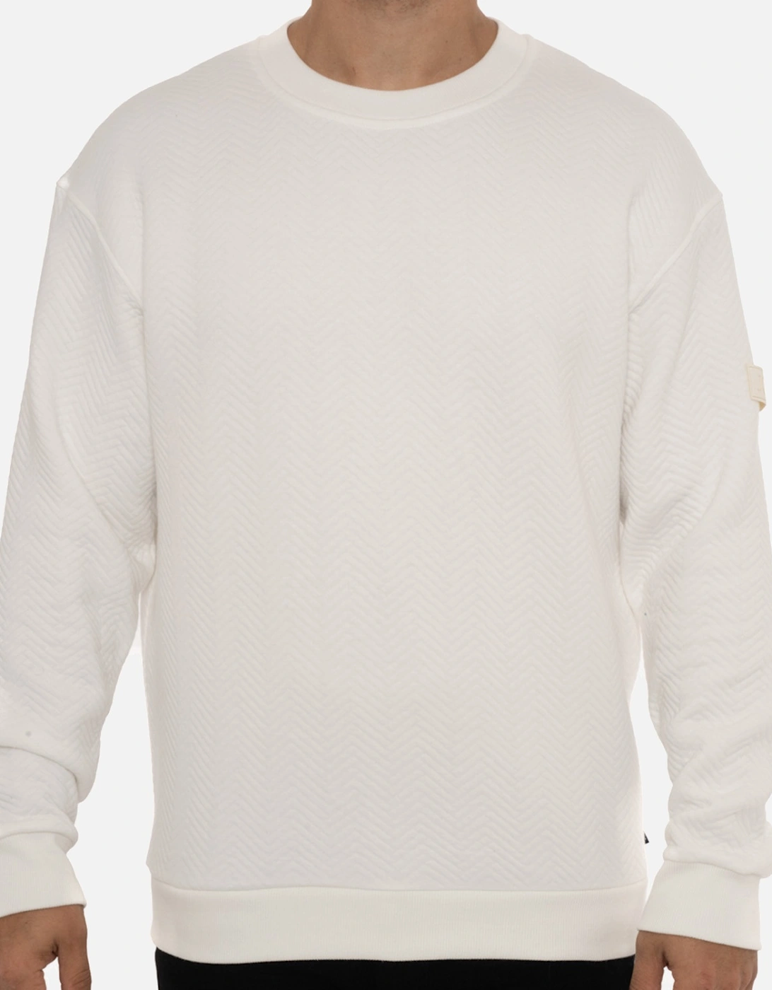 Joop Mens Taras Crew Sweatshirt (White), 8 of 7