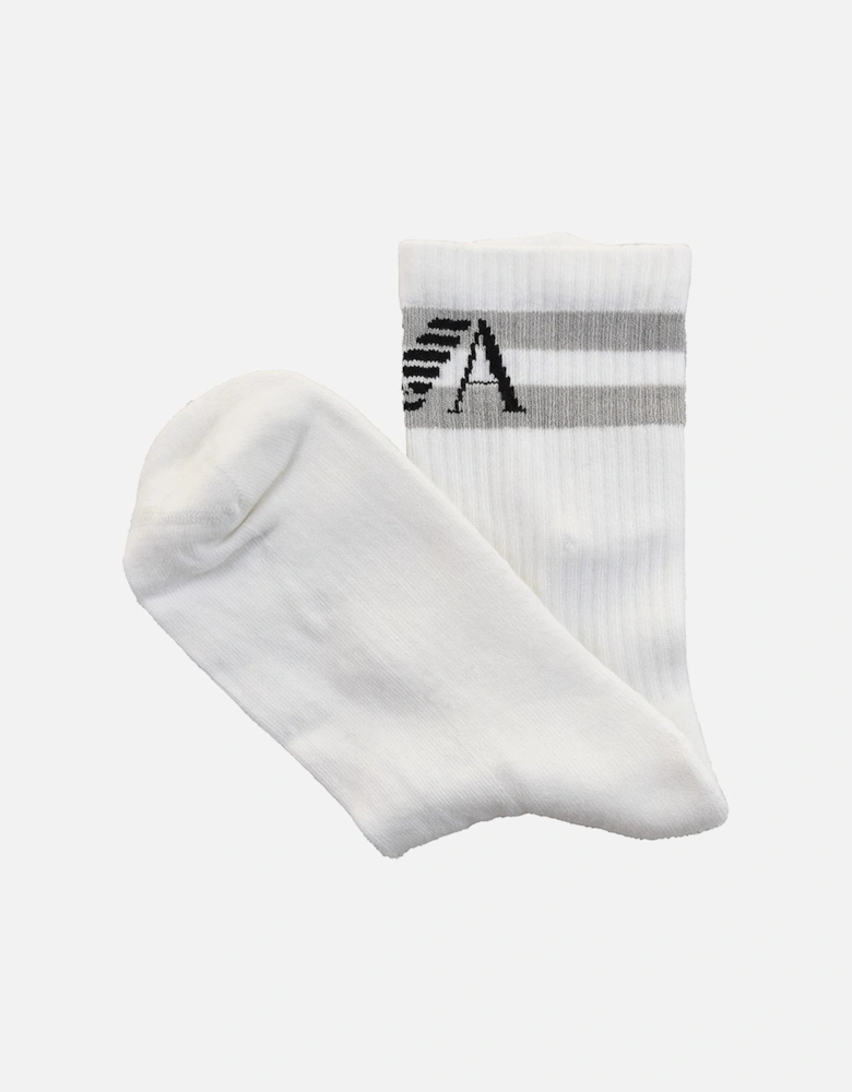 Mens Sports Socks (White)