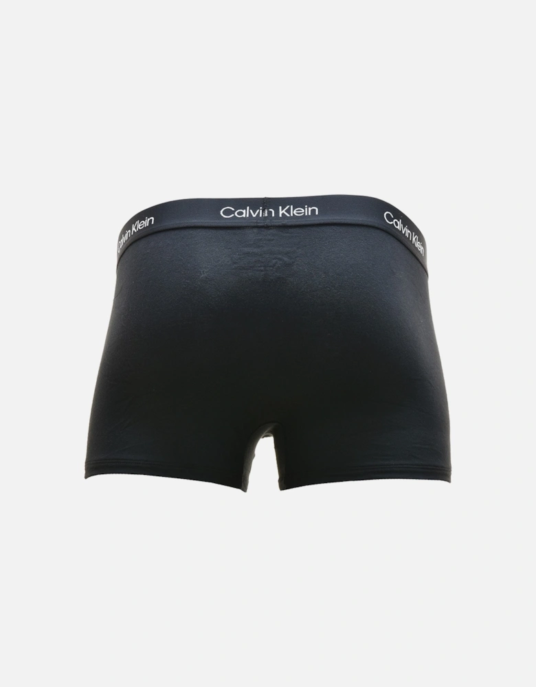 Mens Cotton Stretch Boxers 3 Pack (All Black)