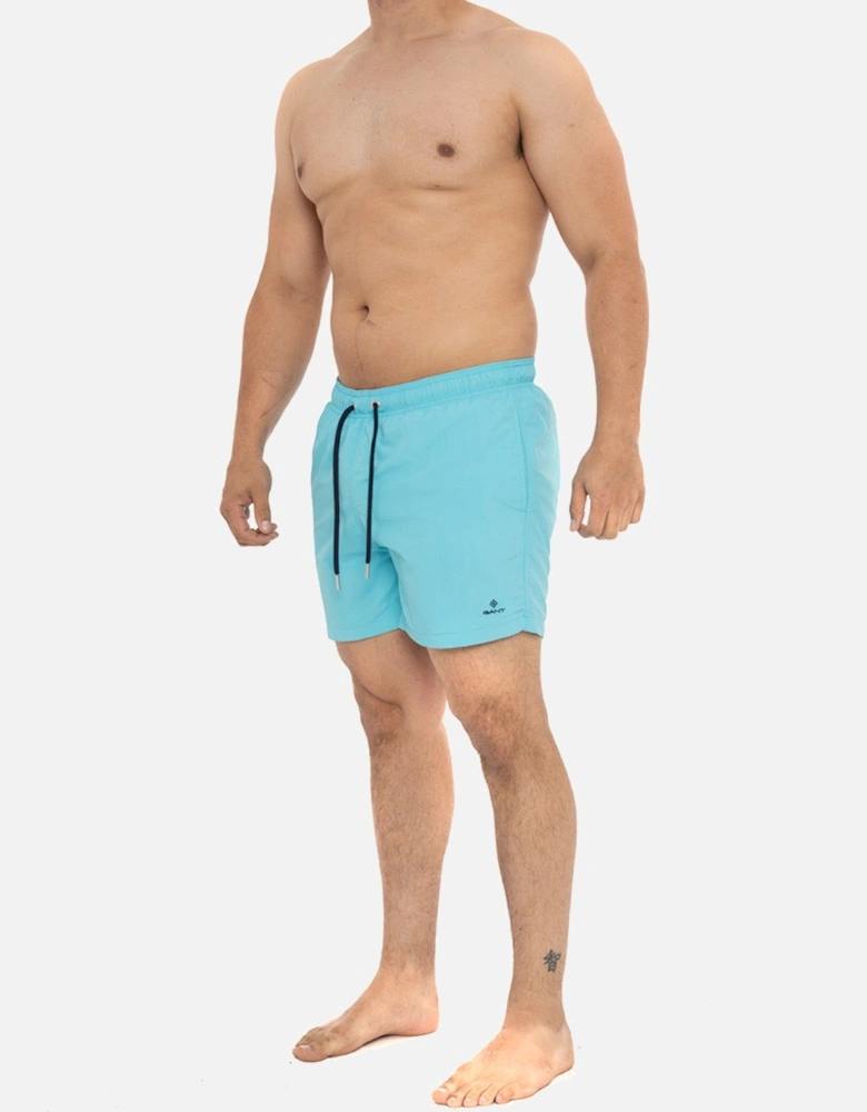 Mens Classic Swim Shorts (Aqua)