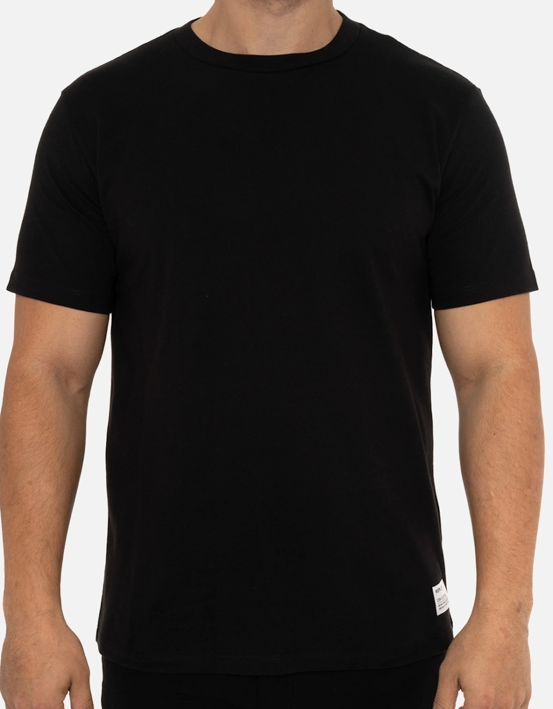 Mens Shoulder Logo T-Shirt (Black), 8 of 7