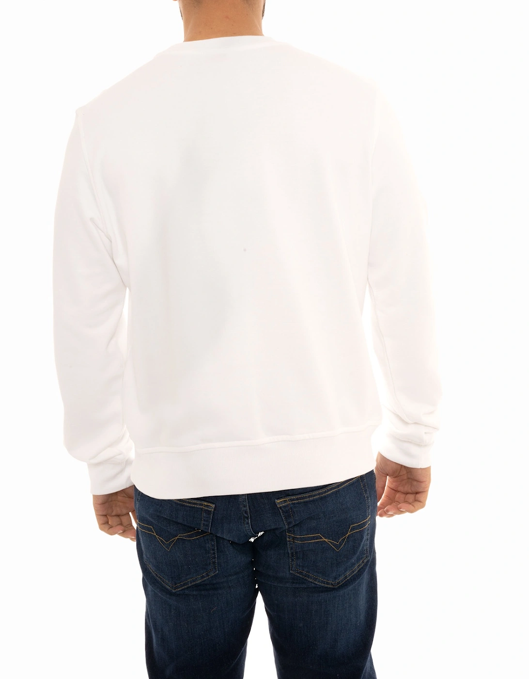 Mens S-Ginn Div Sweatshirt (White)