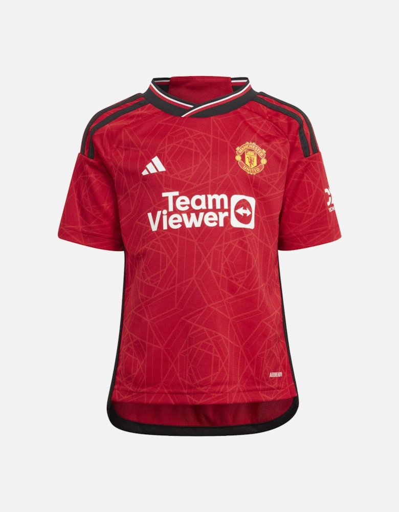 Youths Manchester United Home Shirt 23/24 (Red)