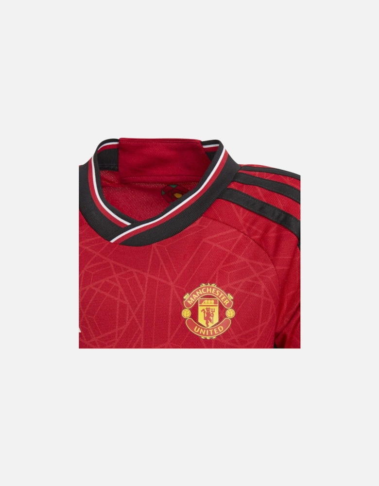 Youths Manchester United Home Shirt 23/24 (Red)