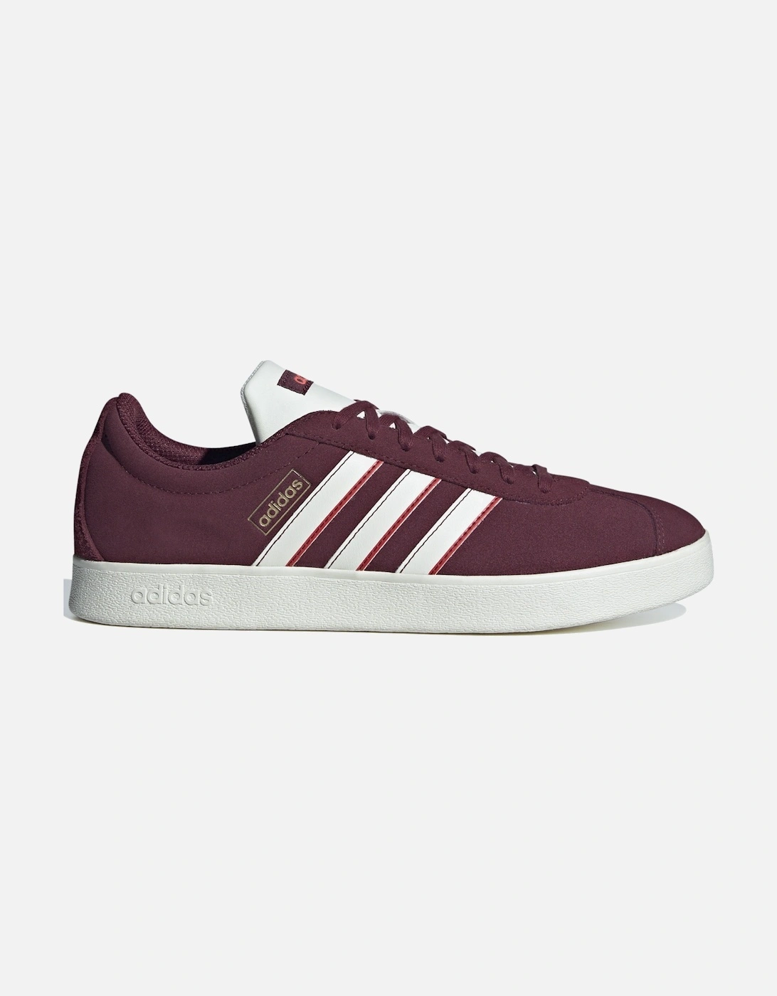 Mens VL Court 2.0 Trainers (Burgundy), 9 of 8