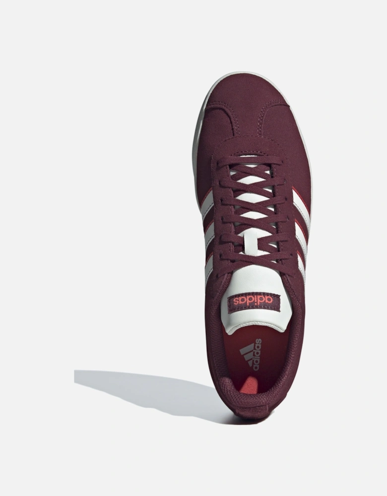 Mens VL Court 2.0 Trainers (Burgundy)