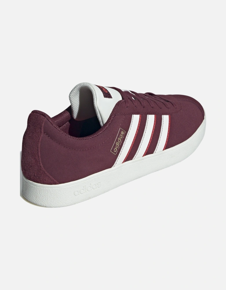 Mens VL Court 2.0 Trainers (Burgundy)