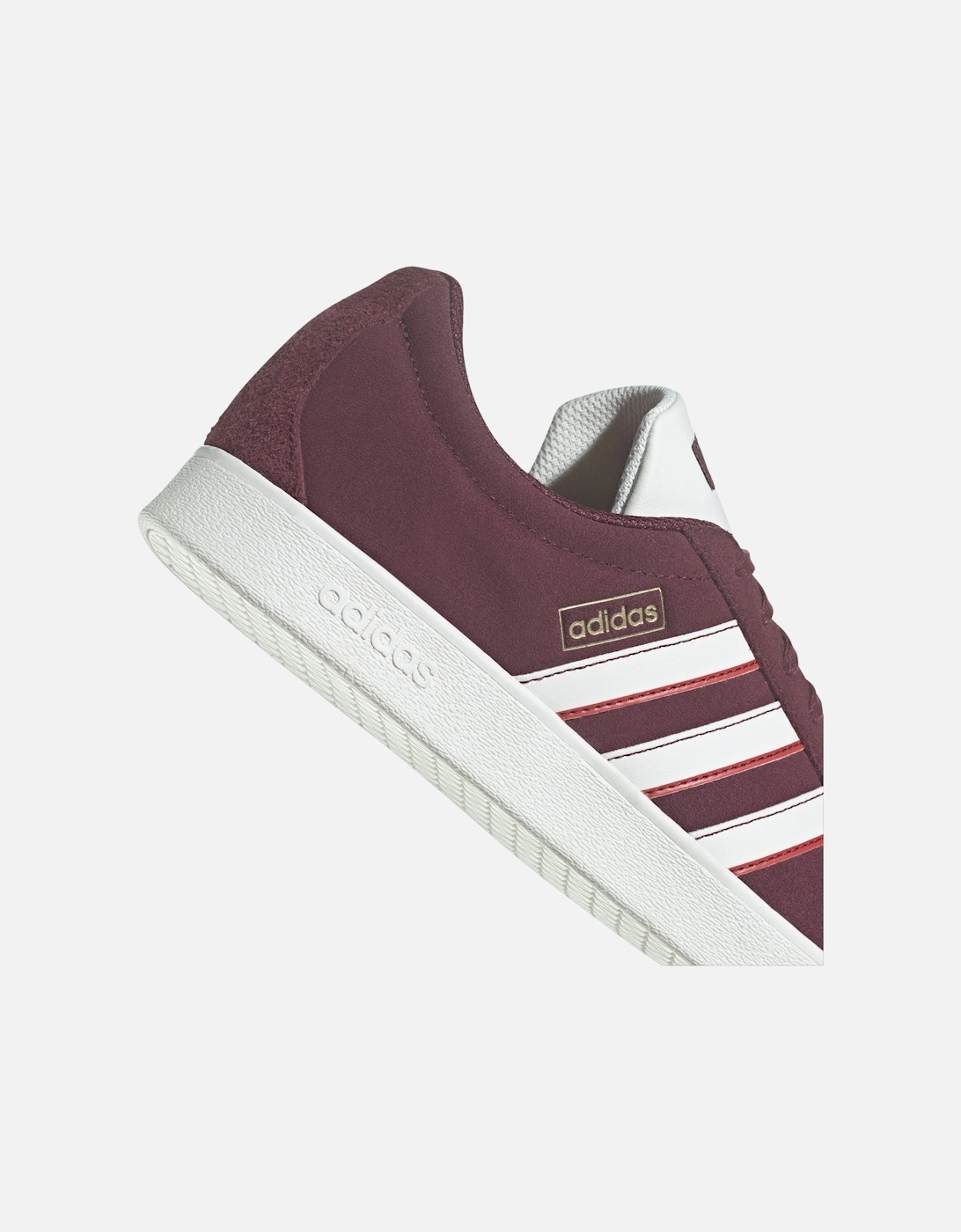 Mens VL Court 2.0 Trainers (Burgundy)