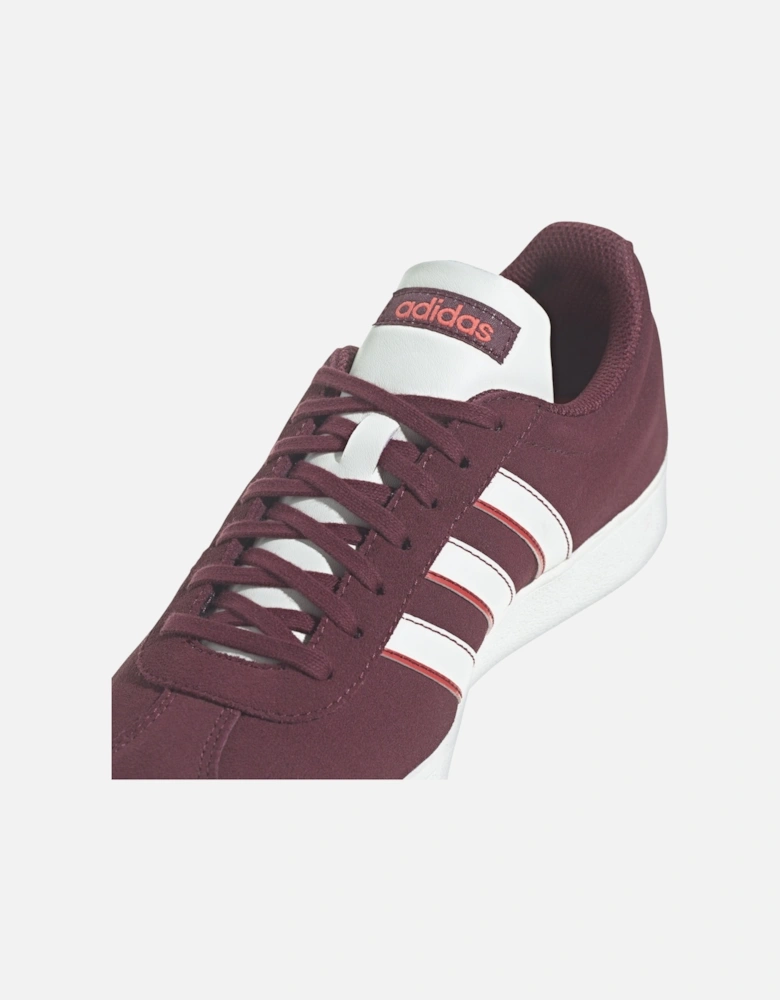 Mens VL Court 2.0 Trainers (Burgundy)