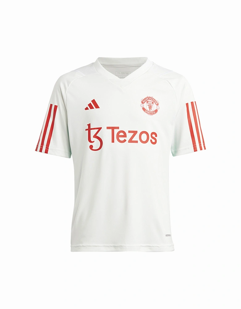 Youths Manchester United Training Jersey 2023/24 (White)