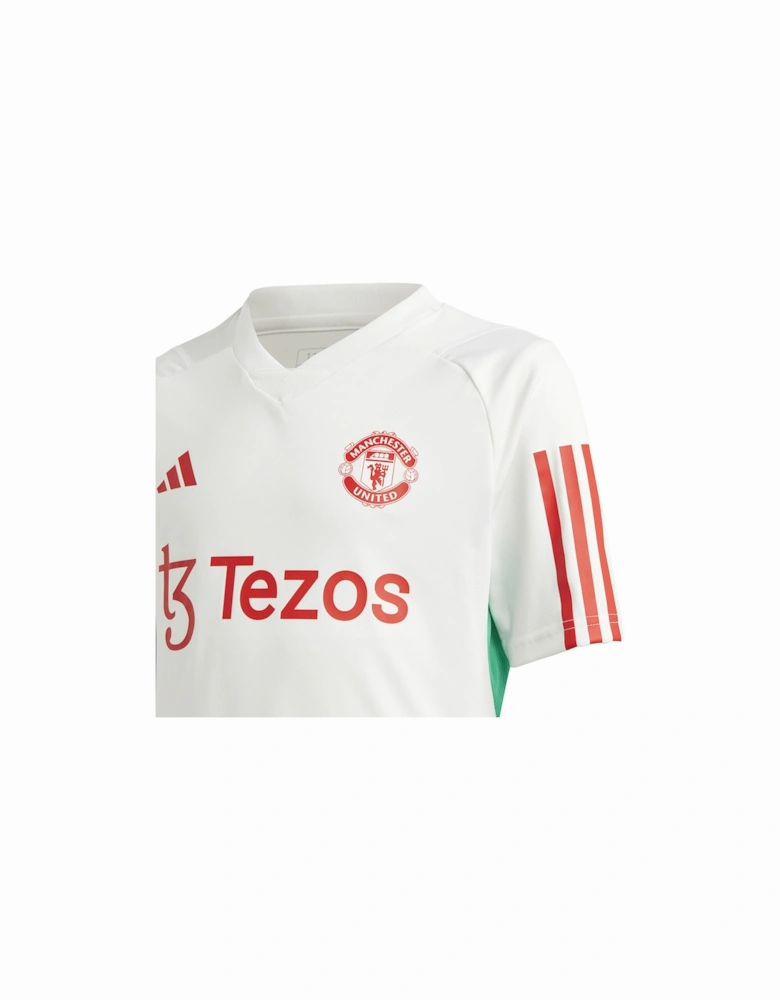 Youths Manchester United Training Jersey 2023/24 (White)