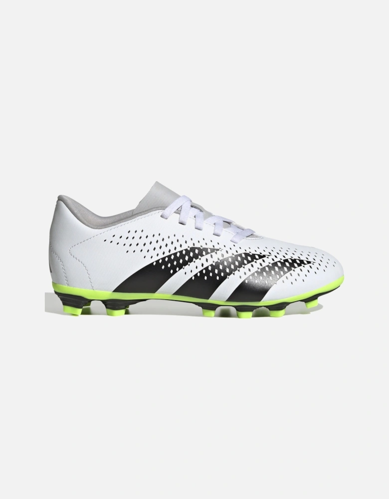 Juniors Predator Accuracy.4 FxG Football Boots (White)