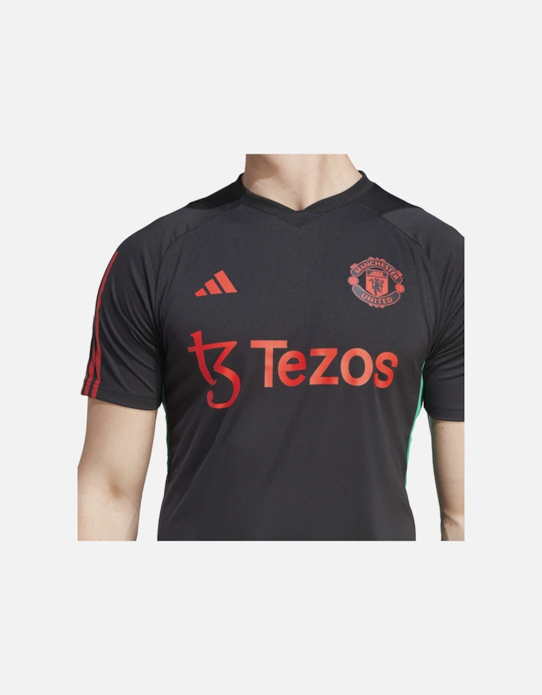 Mens Manchester United Training Jersey 2023/24 (Black)