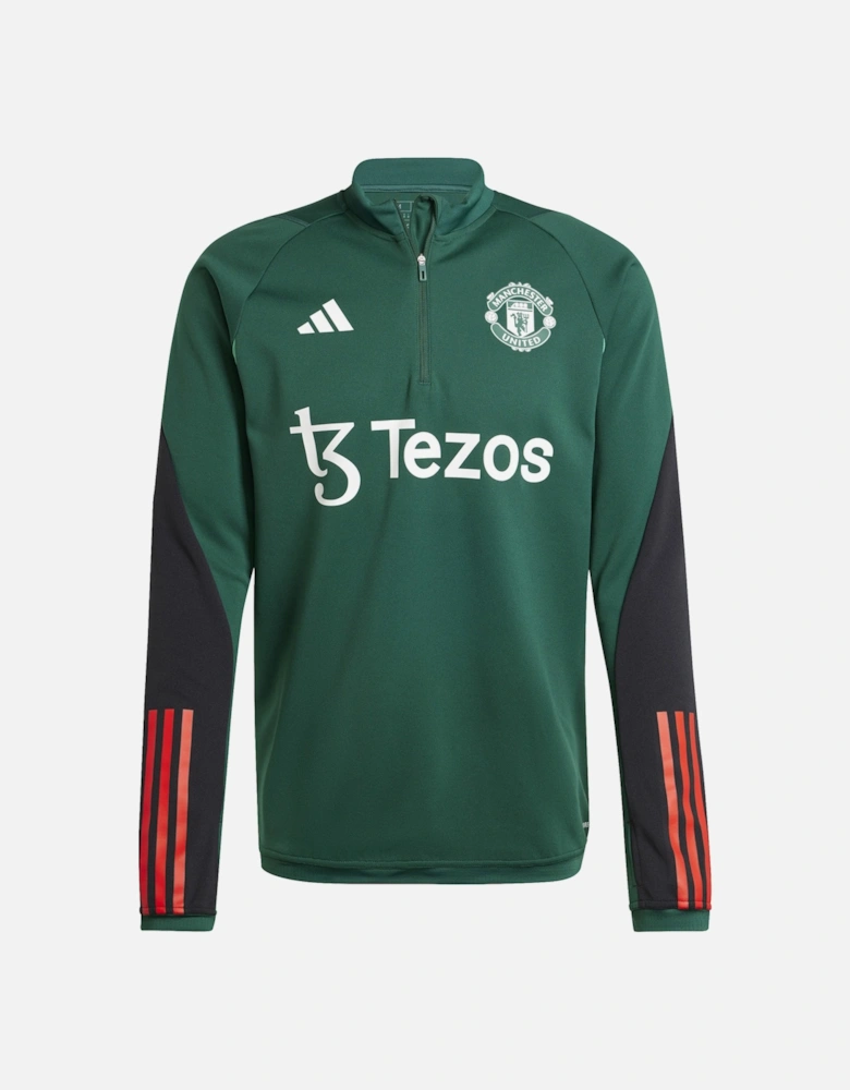 Mens Manchester United Training Sweatshirt (Green)