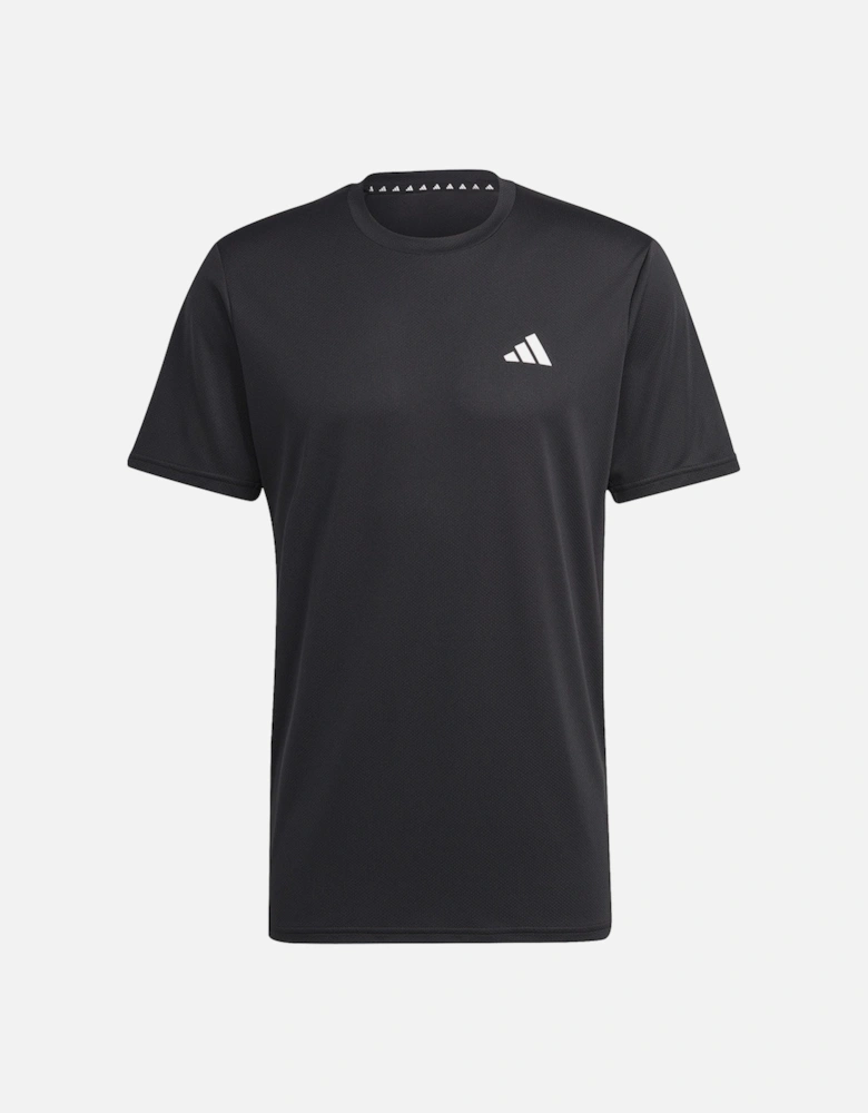 Mens Training Essential Base T-Shirt (Black)