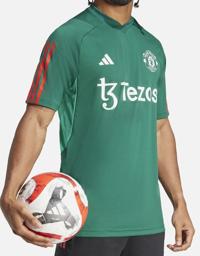 Mens Manchester United Training Jersey (Green)